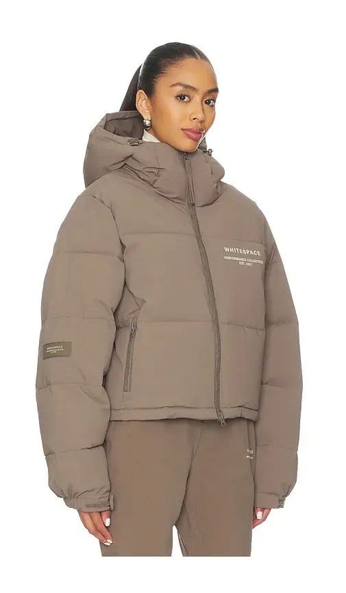 Whitespace Cropped Puffer Jacket | Thumbnail 2