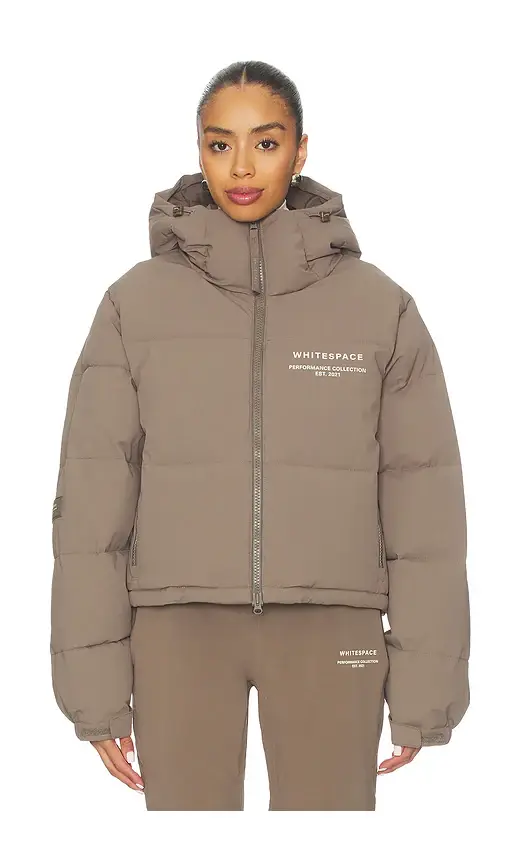 Whitespace Cropped Puffer Jacket