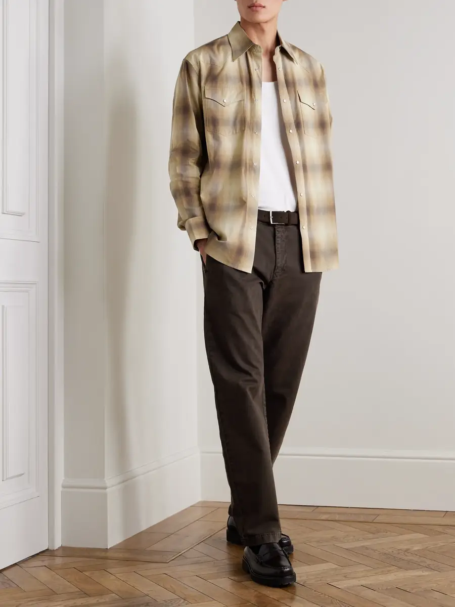 NN07 Aden 1923 Straight-Leg Organic Cotton-Blend Twill Trousers - Men | Thumbnail 2 NN07 Aden 1923 Straight-Leg Organic Cotton-Blend Twill Trousers - Men | Thumbnail 2