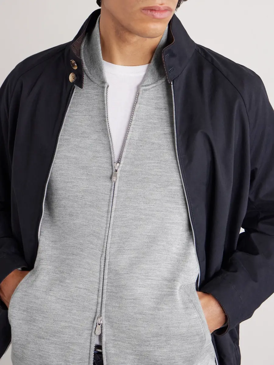 Brunello Cucinelli Cashmere-Blend Zip-Up Sweatshirt - Men | Thumbnail 5 Brunello Cucinelli Cashmere-Blend Zip-Up Sweatshirt - Men | Thumbnail 5