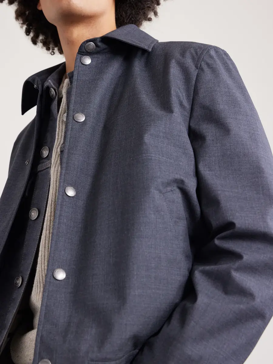 Brunello Cucinelli Virgin Wool Blouson Jacket - Men | Thumbnail 5 Brunello Cucinelli Virgin Wool Blouson Jacket - Men | Thumbnail 5