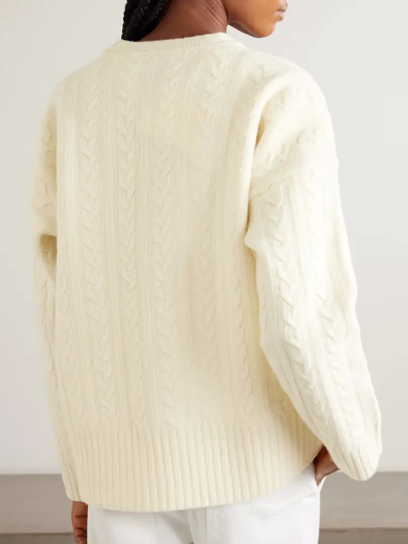 RÓHE Cable-knit Wool Sweater | Thumbnail 3