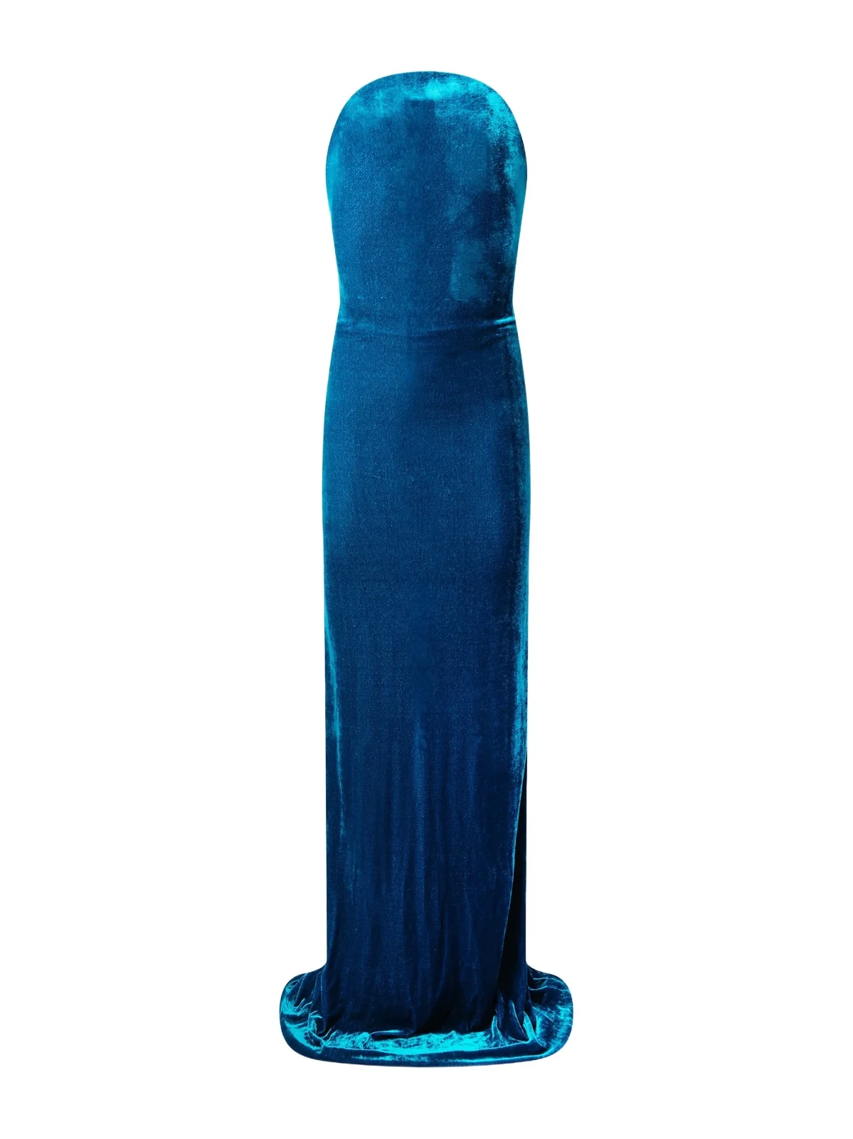 Strapless Velvet Gown Strapless Velvet Gown