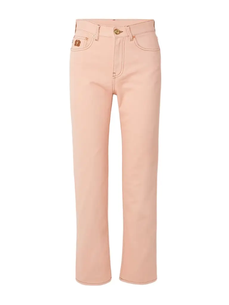 Blazé Milano Clapotis Paso Cropped High-rise Straight-leg Jeans | Image 1 Blazé Milano Clapotis Paso Cropped High-rise Straight-leg Jeans | Image 1