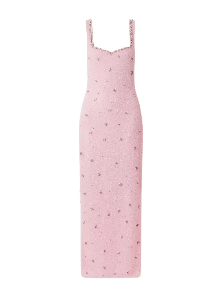 Clio Peppiatt Sophia Embellished Stretch-mesh Gown | Image 1 Clio Peppiatt Sophia Embellished Stretch-mesh Gown | Image 1
