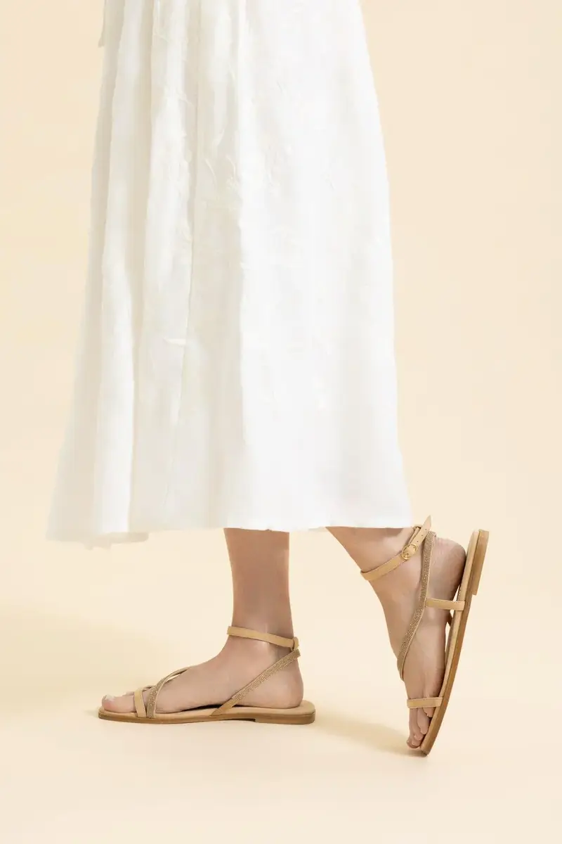 ELEVENTY Crystal Wrap Sandal | Thumbnail 4
