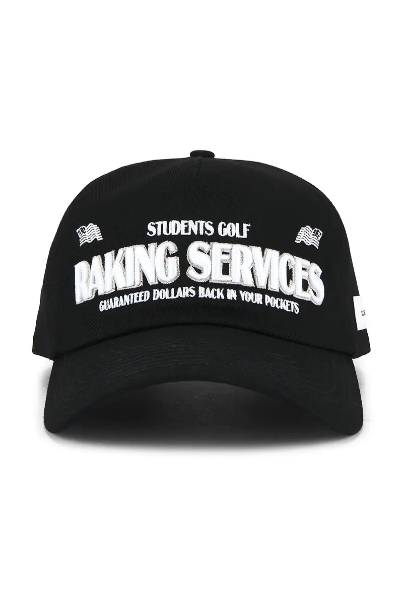 Students Golf Raking Services Snap Back Hat | Thumbnail 3