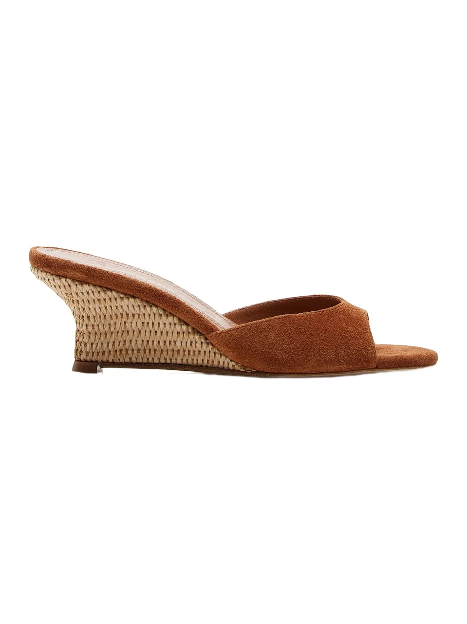 Brigette Suede Wedge Mules Brigette Suede Wedge Mules