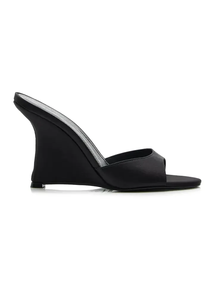 Brigette Satin Mules Brigette Satin Mules