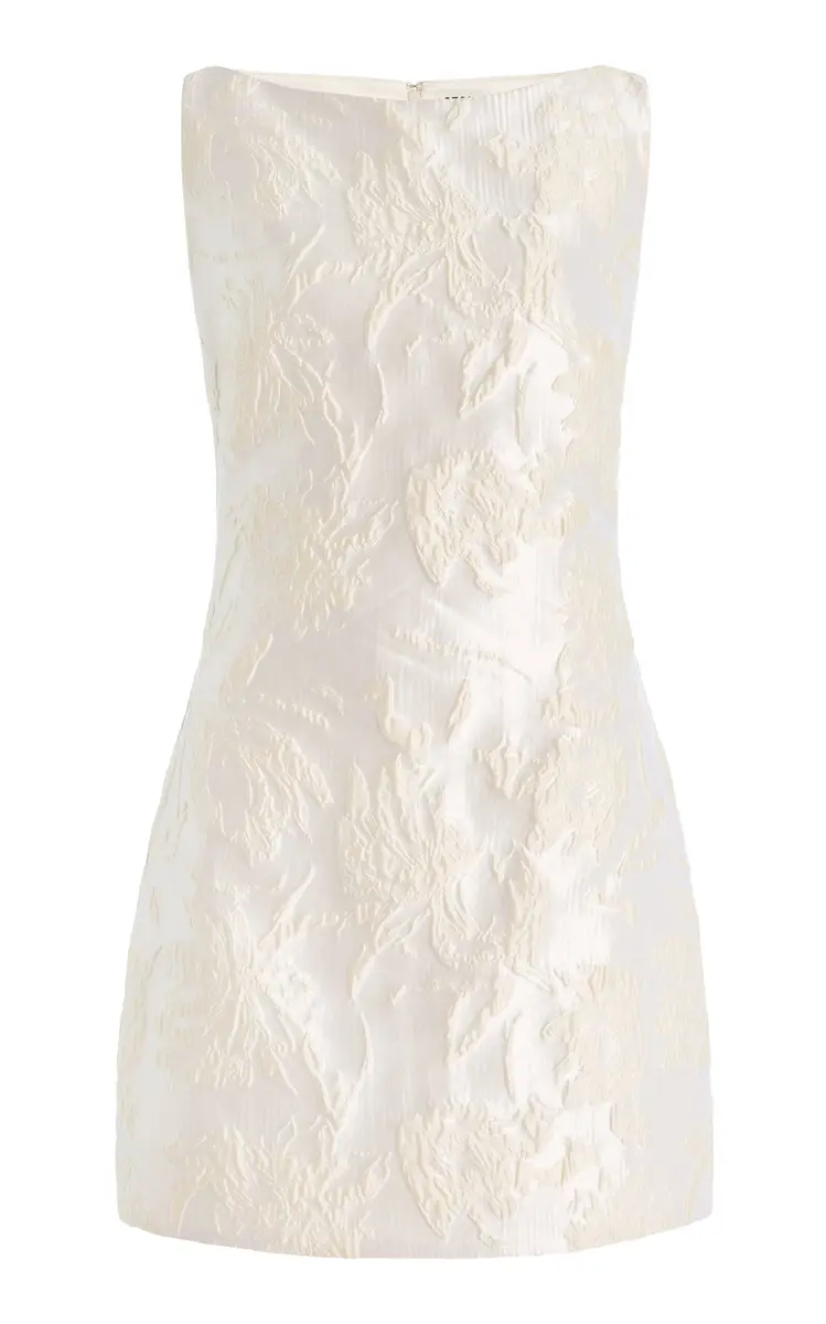 Staud Mimi Jacquard Mini Dress | Thumbnail 19 Staud Mimi Jacquard Mini Dress | Thumbnail 19