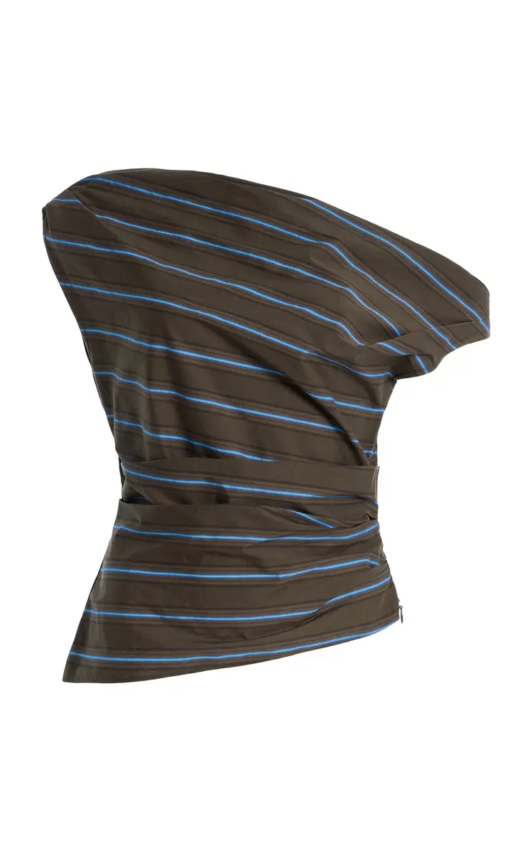 STAUD Phare Striped Cotton Top | Thumbnail 48 STAUD Phare Striped Cotton Top | Thumbnail 48