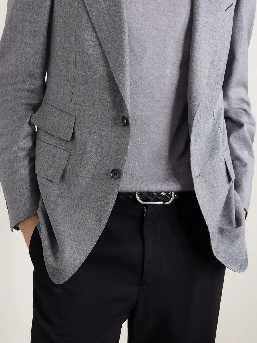 Canali Wool and Silk-Blend Sweater - Men | Thumbnail 5 Canali Wool and Silk-Blend Sweater - Men | Thumbnail 5