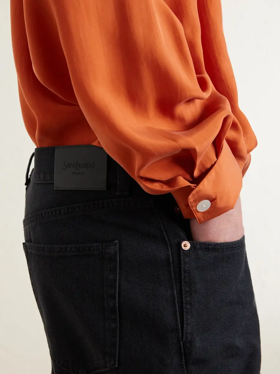 Saint Laurent Straight-Leg Jeans - Men | Thumbnail 6 Saint Laurent Straight-Leg Jeans - Men | Thumbnail 6