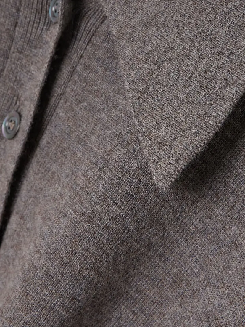 RÓHE Wool And Cashmere-blend Polo Shirt | Thumbnail 4