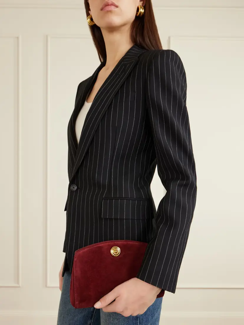 Liffner Suede Clutch | Thumbnail 2 Liffner Suede Clutch | Thumbnail 2