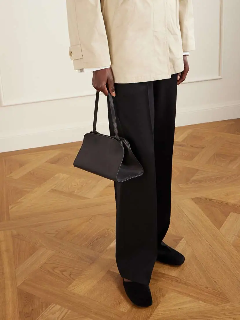 The Row Peggy Leather Clutch | Thumbnail 2