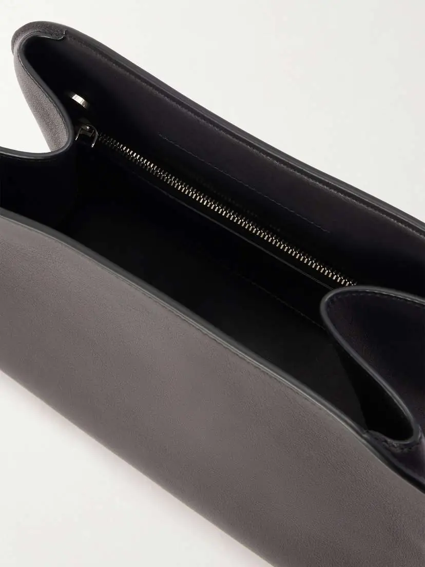 The Row Peggy Leather Clutch | Thumbnail 6