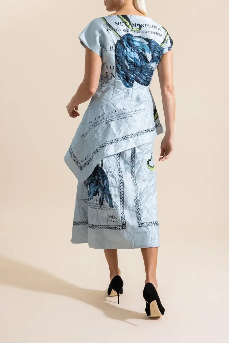 Erdem Draped Midi Skirt | Thumbnail 4