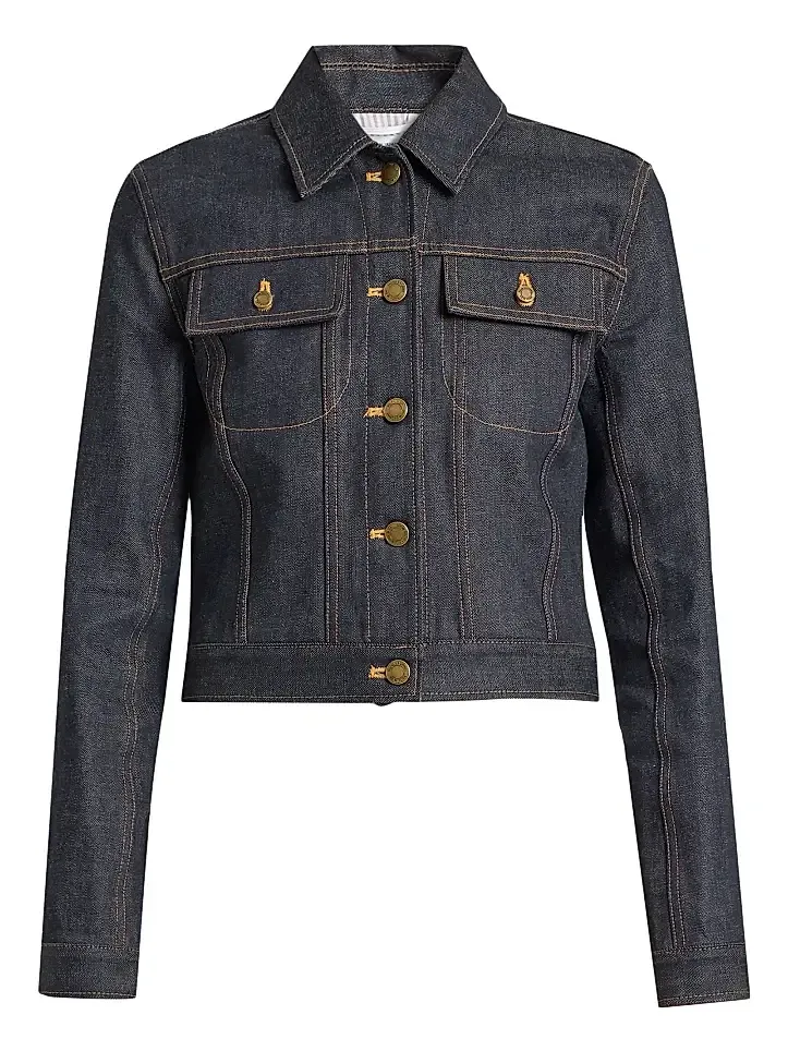 Women's Cropped Denim Jacket