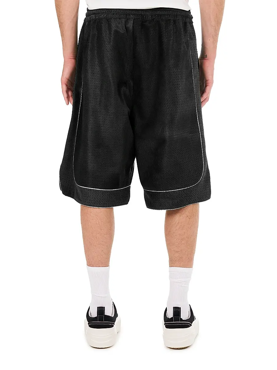 Nahmias Men's Suede Basketball Shorts | Thumbnail 3 Nahmias Men's Suede Basketball Shorts | Thumbnail 3