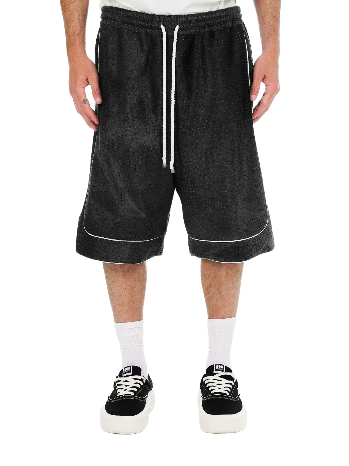 Nahmias Men's Suede Basketball Shorts
