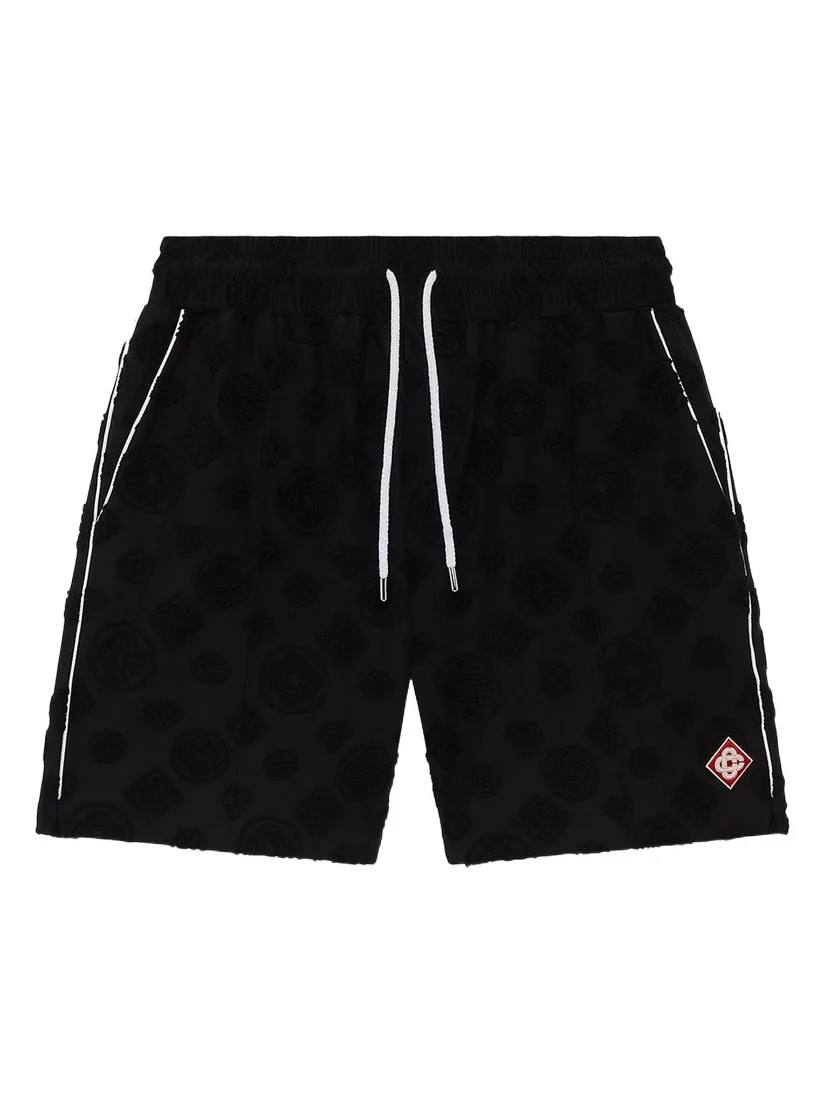 Men's Towelling Monogram Shorts Men's Towelling Monogram Shorts