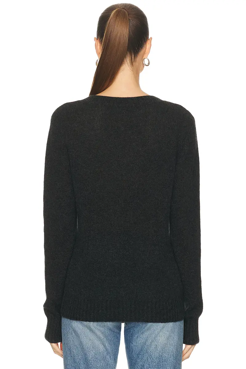 ENZA COSTA Cashmere V-Neck Sweater | Thumbnail 3 ENZA COSTA Cashmere V-Neck Sweater | Thumbnail 3
