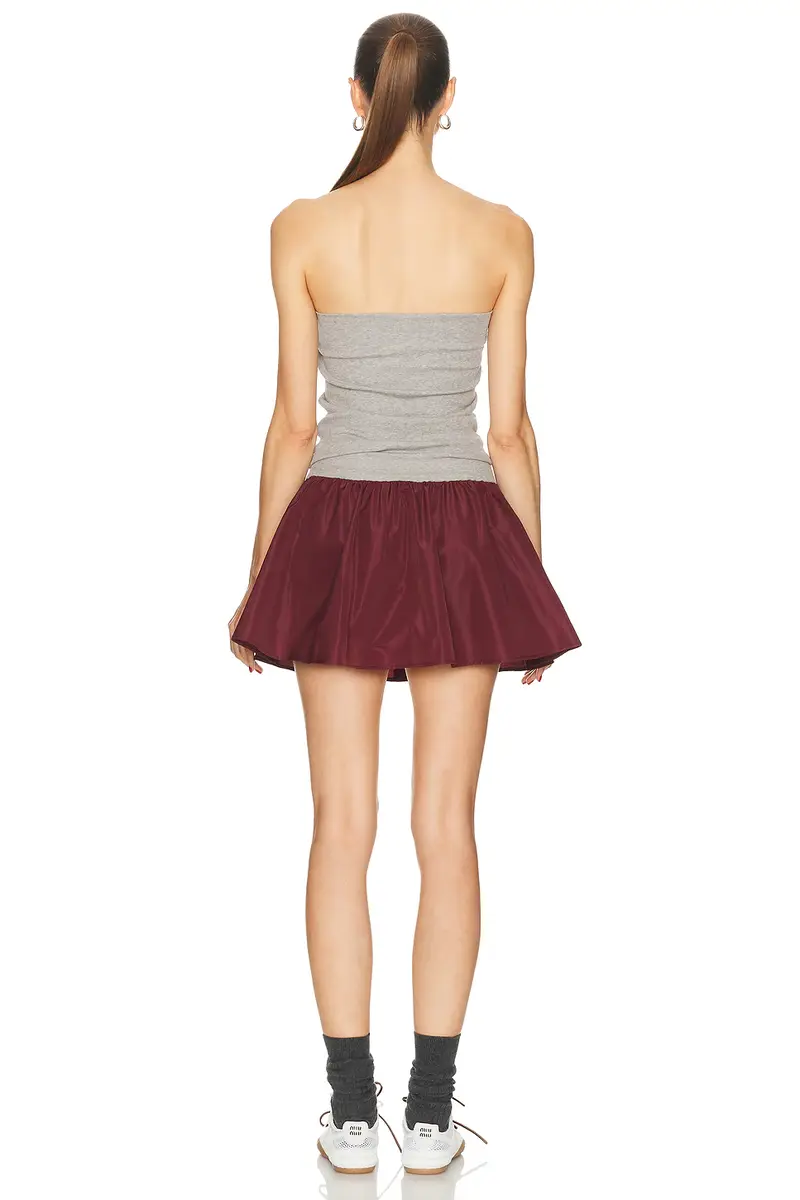Miu Miu Strapless Mini Dress | Thumbnail 3 Miu Miu Strapless Mini Dress | Thumbnail 3