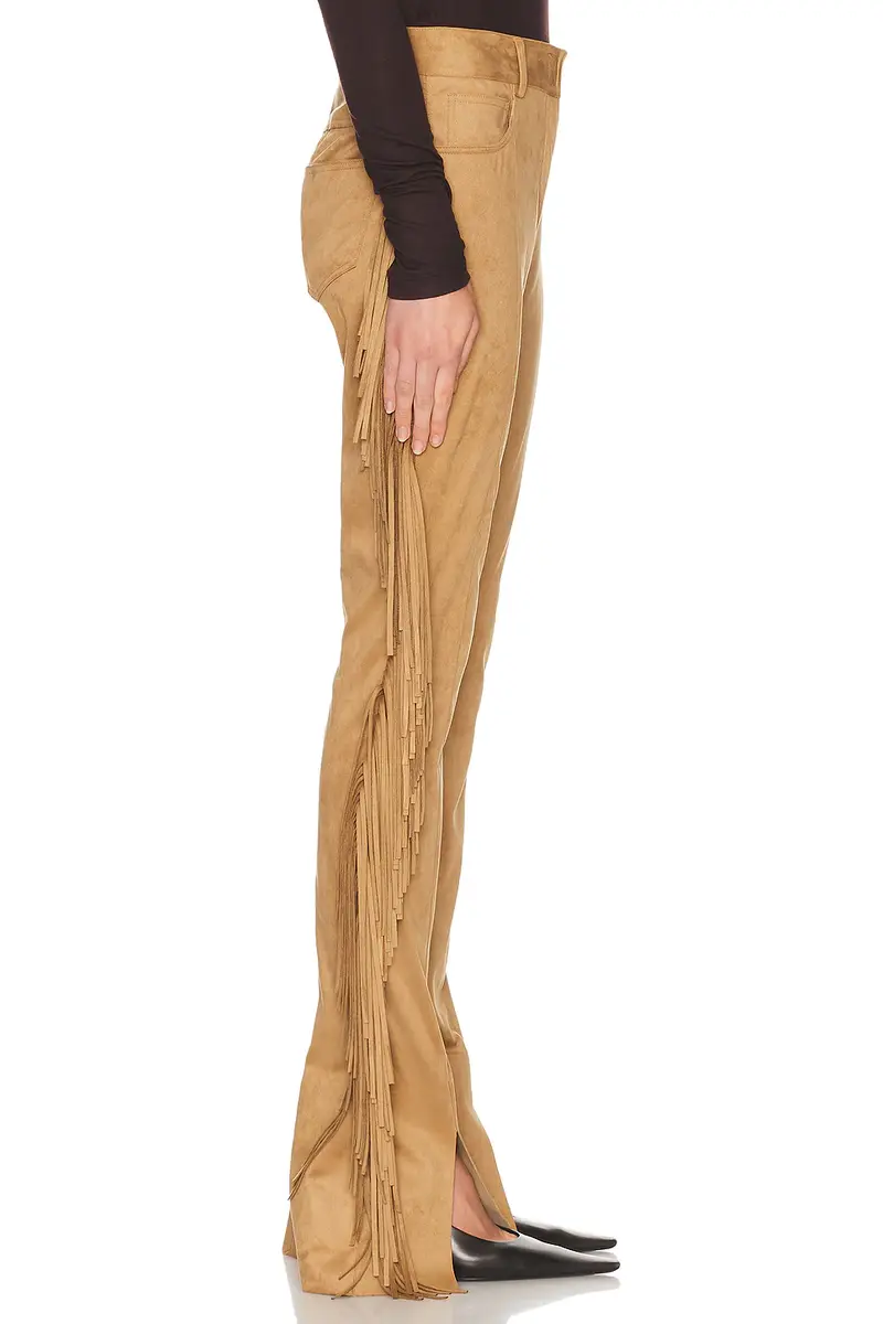Norma Kamali Fringe Spat Pant | Thumbnail 3