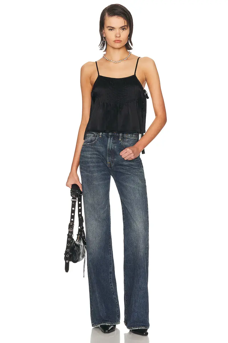 R13 Square Neck Ties Cami Top | Thumbnail 4 R13 Square Neck Ties Cami Top | Thumbnail 4