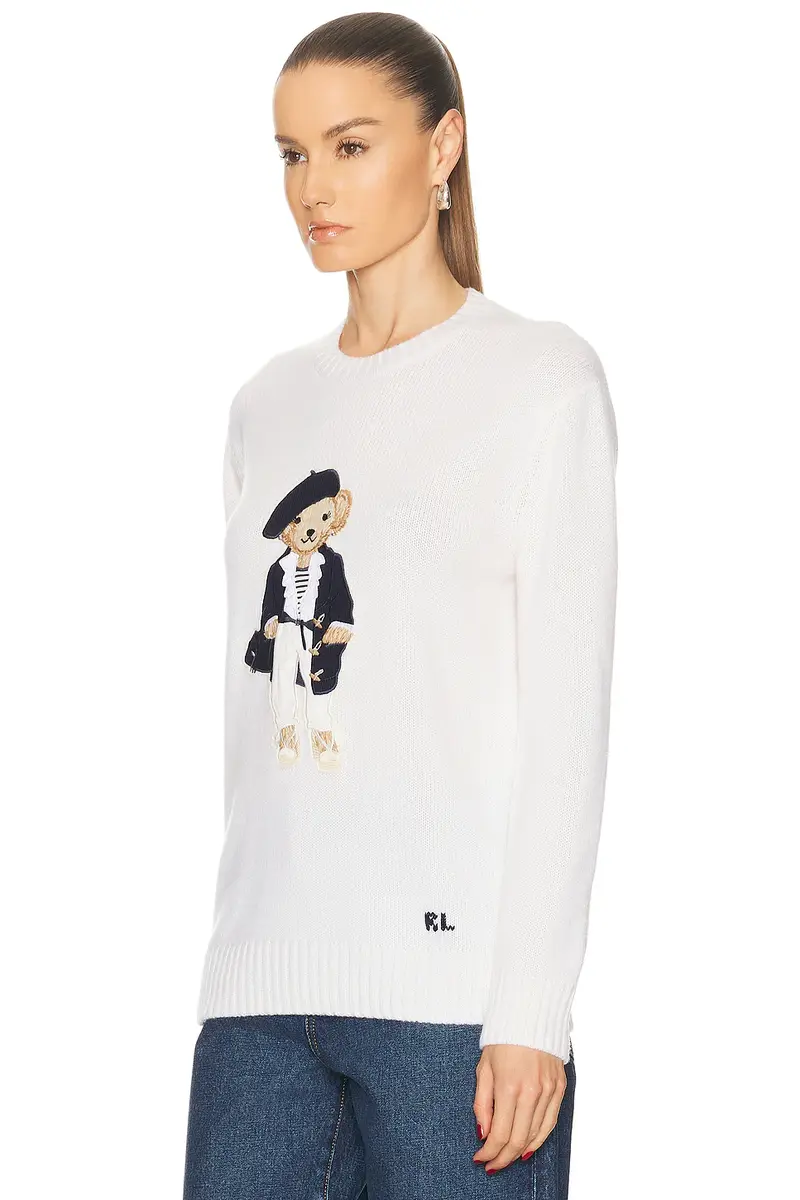 Ralph Lauren Collection Bear Sweater | Thumbnail 3 Ralph Lauren Collection Bear Sweater | Thumbnail 3