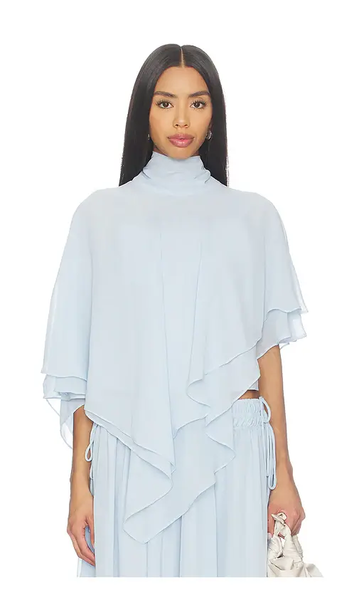 Line & Dot Amorette Cape Top | Image 1 Line & Dot Amorette Cape Top | Image 1