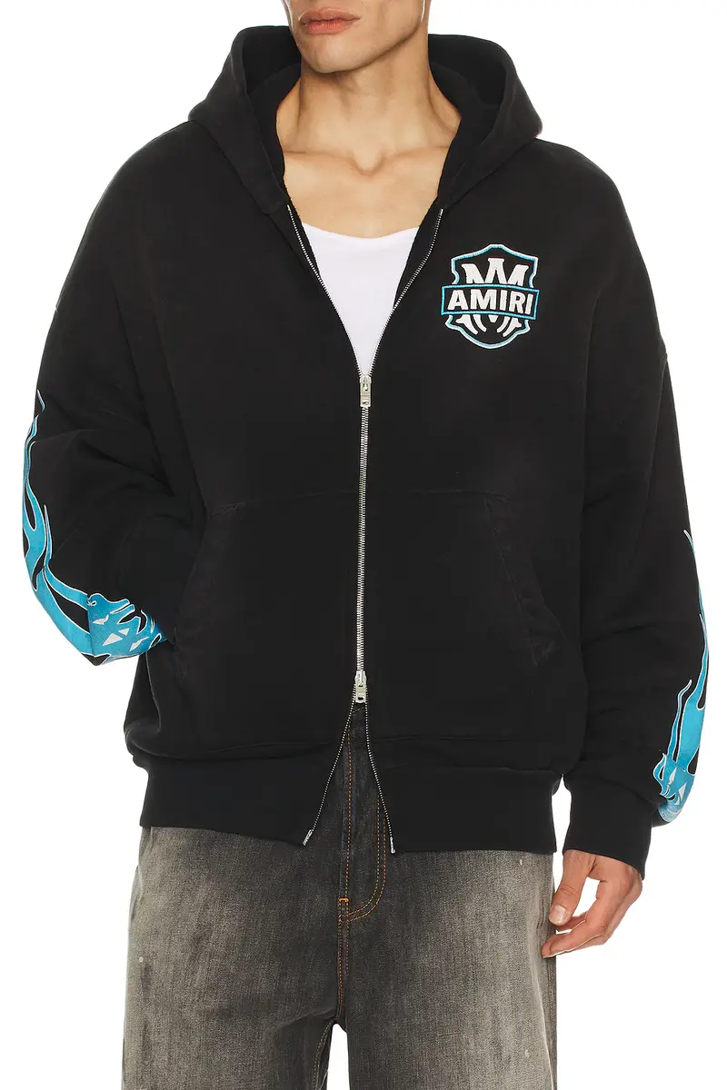 AMIRI MA Flames Zip Hoodie | Thumbnail 2 AMIRI MA Flames Zip Hoodie | Thumbnail 2