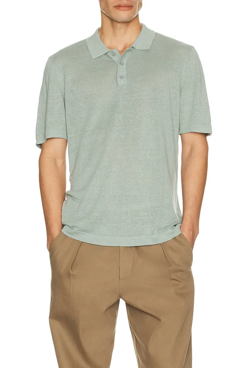 Onia Linen Sweater Polo | Thumbnail 3