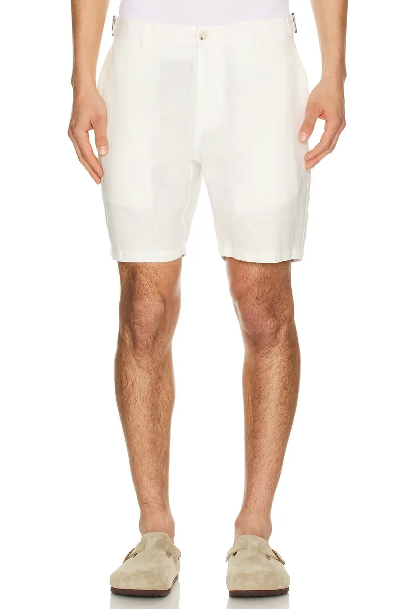 Onia Linen Fixed Waist Short | Thumbnail 3 Onia Linen Fixed Waist Short | Thumbnail 3