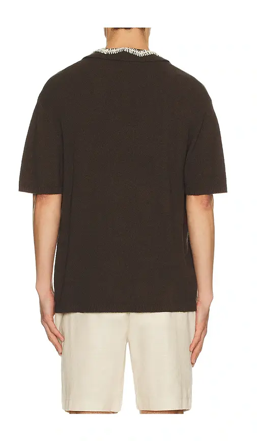 Commas Hand Crochet Collar Polo | Thumbnail 2 Commas Hand Crochet Collar Polo | Thumbnail 2