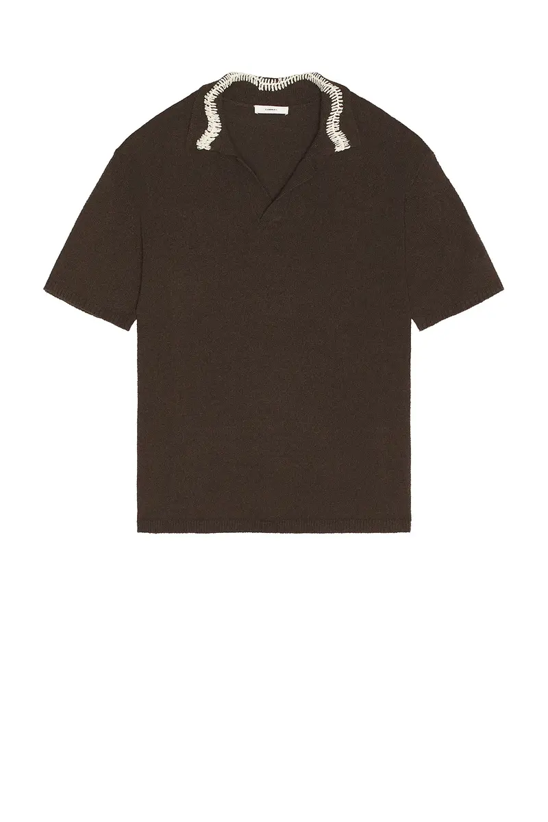 Commas Hand Crochet Collar Polo | Thumbnail 6 Commas Hand Crochet Collar Polo | Thumbnail 6
