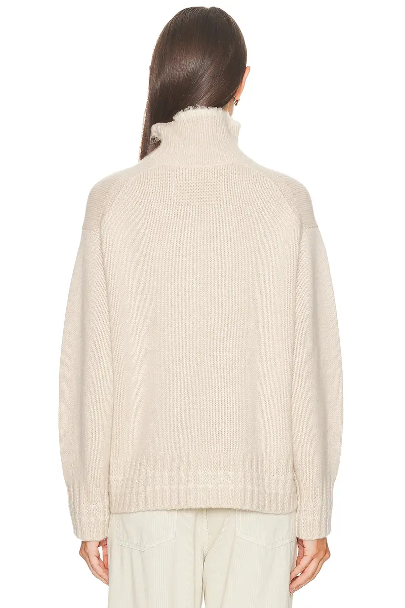 Guest In Residence Tipped Cozy Turtleneck Sweater | Thumbnail 3 Guest In Residence Tipped Cozy Turtleneck Sweater | Thumbnail 3