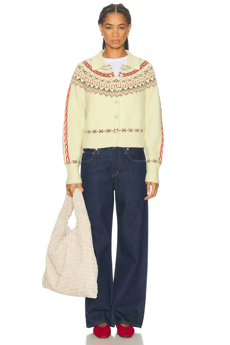 Guest In Residence Cloud Chalat Cardigan | Thumbnail 4 Guest In Residence Cloud Chalat Cardigan | Thumbnail 4