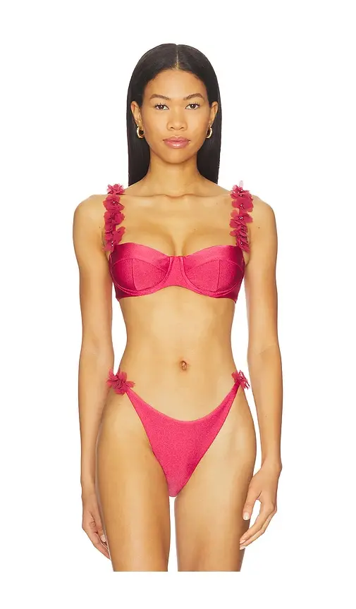 PatBO Sunstone Underwire Bikini Top | Image 1 PatBO Sunstone Underwire Bikini Top | Image 1