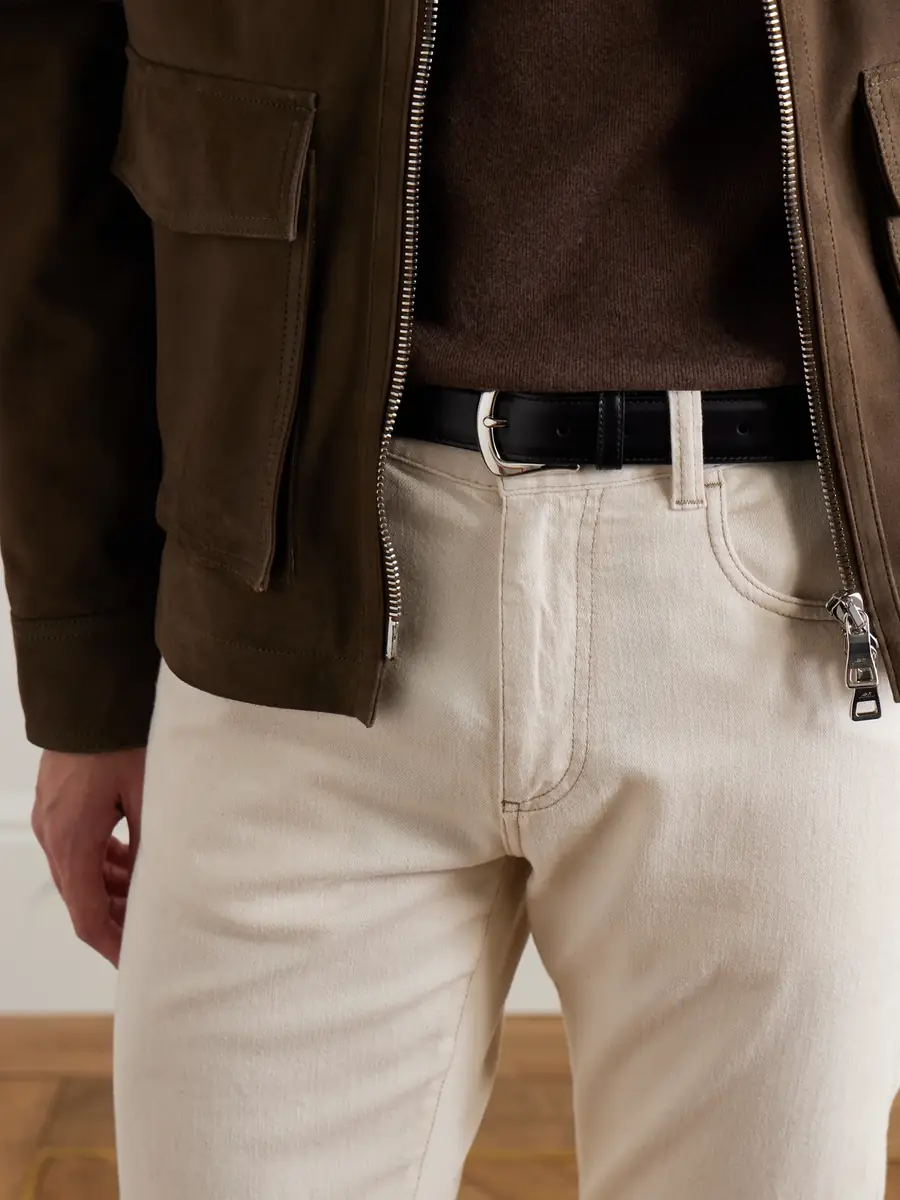 Brunello Cucinelli 3cm Leather Belt - Men | Thumbnail 3 Brunello Cucinelli 3cm Leather Belt - Men | Thumbnail 3