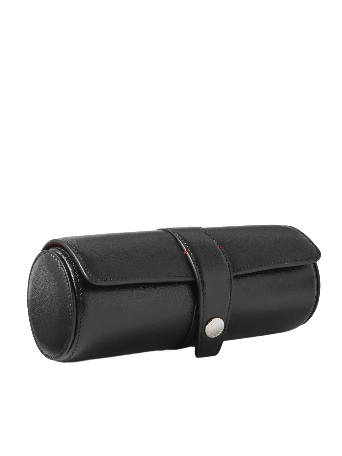 Textured-Leather Watch Roll - Men