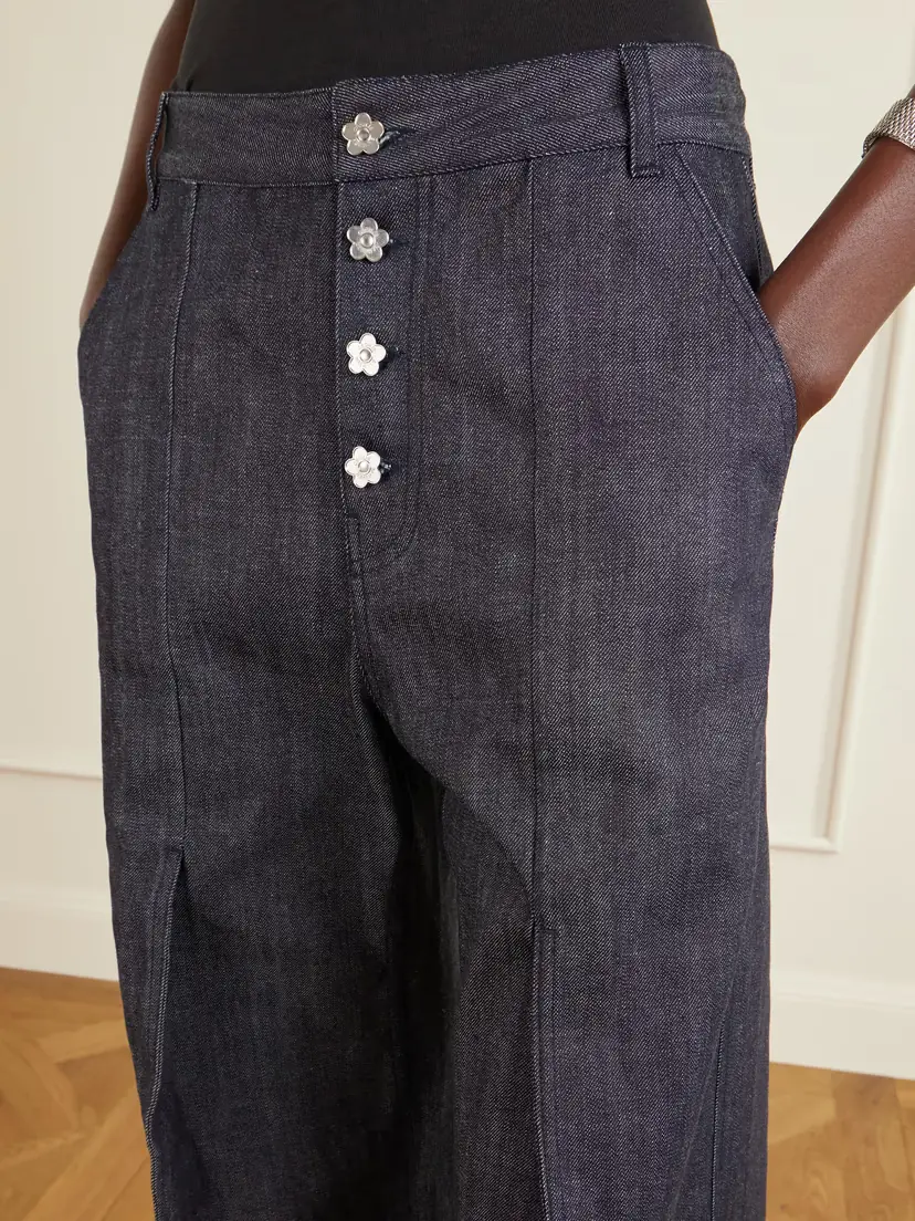 Cecilie Bahnsen Cbcarmela High-rise Wide-leg Jeans | Thumbnail 5