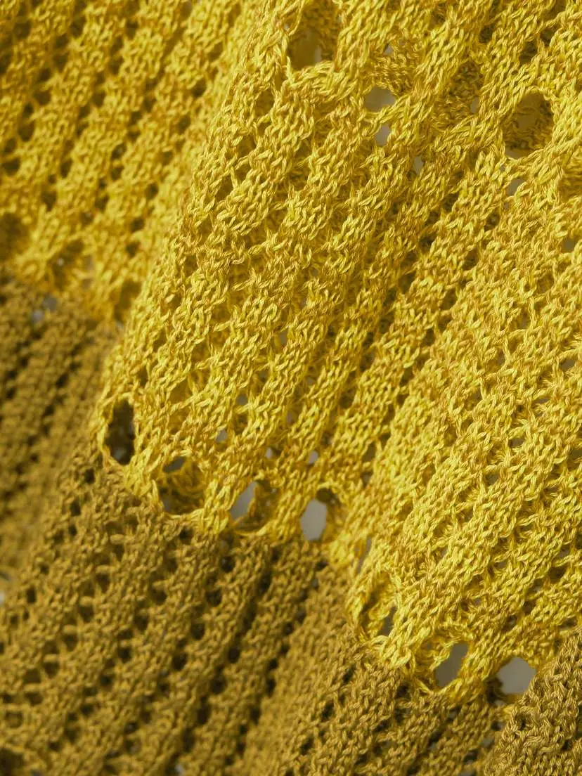 ESCVDO Mishi Ombré Knitted Cotton Mini Dress | Thumbnail 4 ESCVDO Mishi Ombré Knitted Cotton Mini Dress | Thumbnail 4