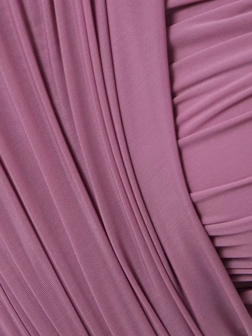 Maygel Coronel Gorgonia Strapless Draped Stretch-jersey Maxi Dress | Thumbnail 4 Maygel Coronel Gorgonia Strapless Draped Stretch-jersey Maxi Dress | Thumbnail 4