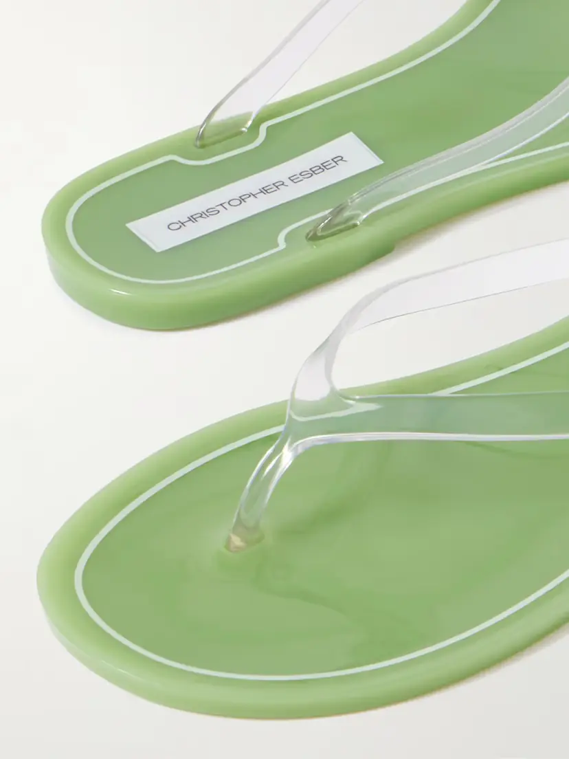 Christopher Esber Jo Pvc Flip Flops | Thumbnail 4 Christopher Esber Jo Pvc Flip Flops | Thumbnail 4