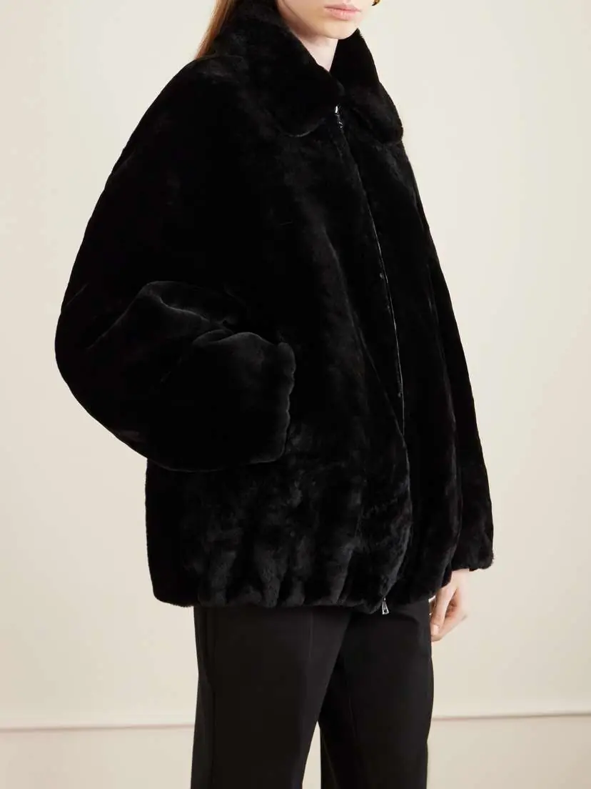 Nour Hammour Shearling Jacket | Thumbnail 3