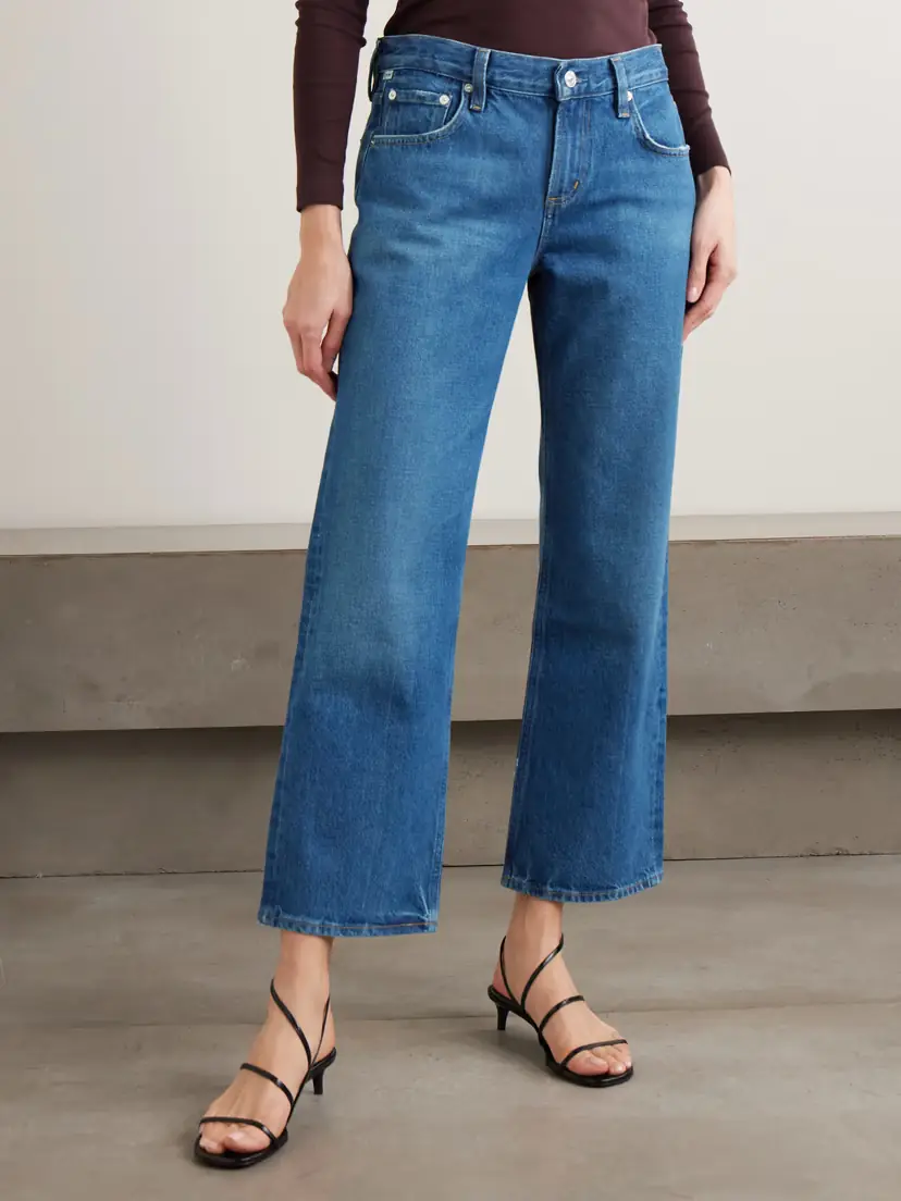 Citizens of Humanity Faye Cropped Mid-rise Straight-leg Jeans | Thumbnail 3