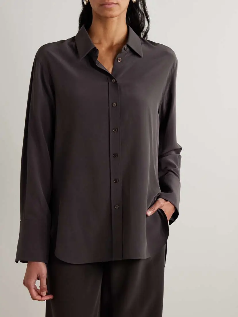 Joseph Joe Silk Crepe De Chine Shirt | Thumbnail 3
