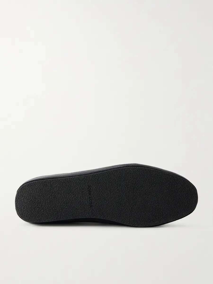 John Lobb Kingston II Collapsible-Heel Full-Grain Deerskin Loafers - Men | Thumbnail 3